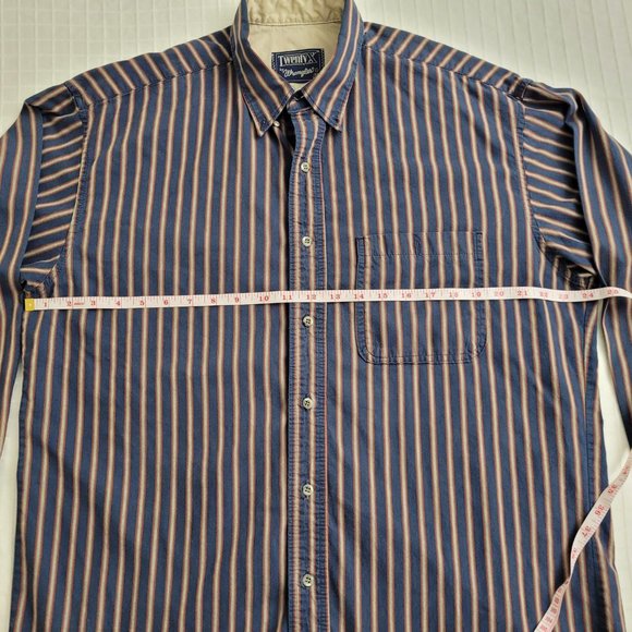 Wrangler "TwentyX" casual long sleeve button down shirt. Size L. - Picture 3 of 9